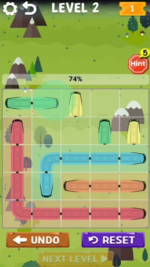 Connect Train - Color Line Puzzle Screenshot 3