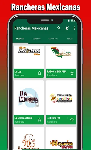Rancheras Mexicanas Screenshot 1