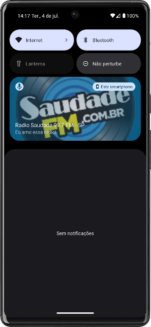 Rádio Saudade 99.7FM Santos SP Screenshot 2