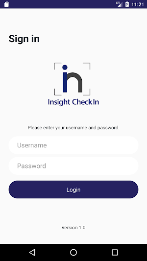 Insight Checkin Screenshot 1