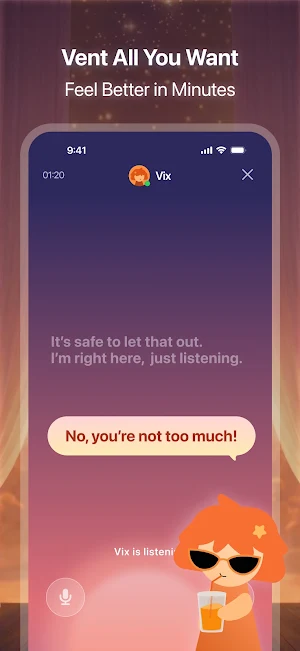Bestie AI: Vent, Heal, Love Screenshot 3