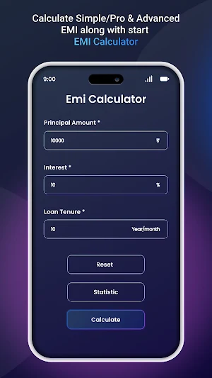 Loansnap-EMI Calculator Screenshot 1