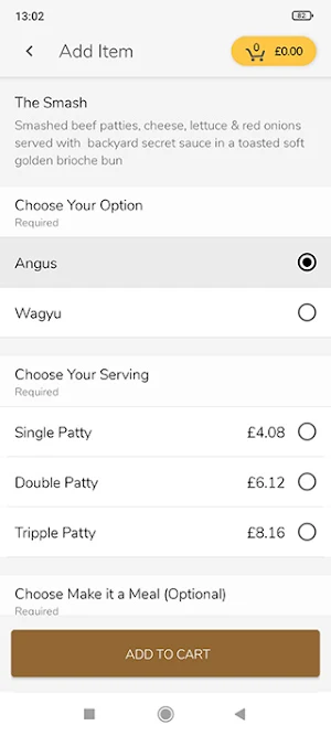 Backyard Burgers - Leeds Screenshot 2