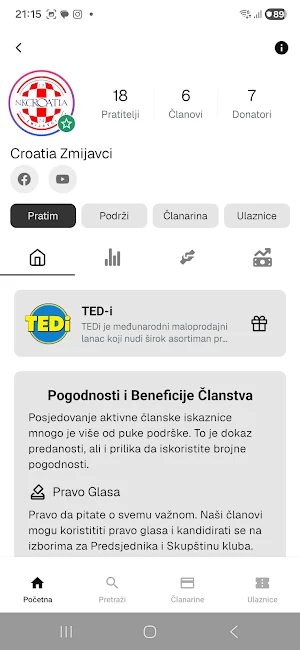 Sportify Screenshot 2