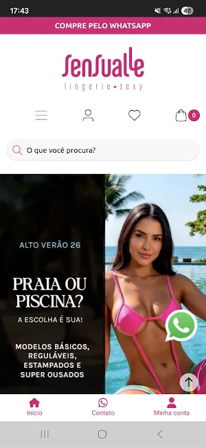 Sensualle Lingerie Screenshot 0