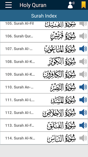 Quran with Translation Audio Offline, 21 Reciters Screenshot 1