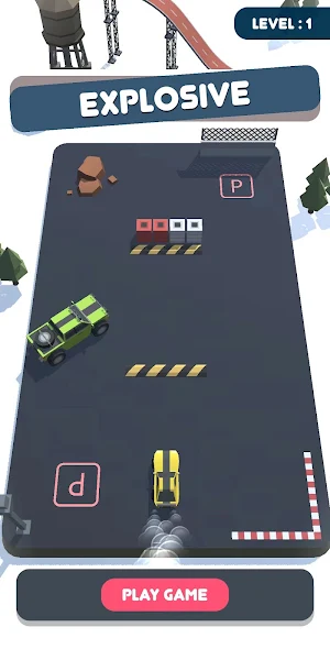 Explosive Parking Car Screenshot 0