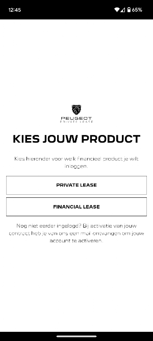 Peugeot Lease Screenshot 0
