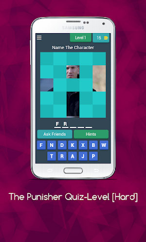 The Punisher Quiz-Level [Hard] Screenshot 0