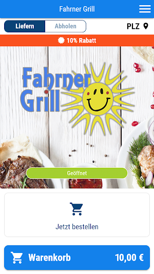 Fahrner Grill Screenshot 0
