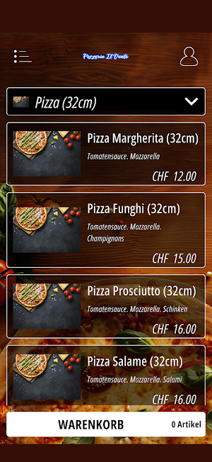 Pizzeria Il Vento Berneck Screenshot 0