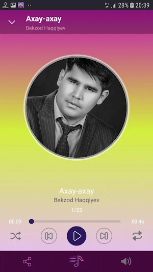Bekzod Haqqiyev qo'shiqlari Screenshot 2