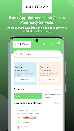 Vitaltone Pharmacy Screenshot 1