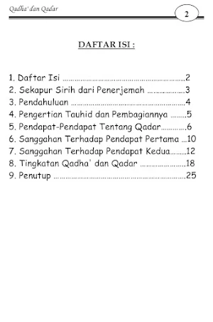 Qadha' Dan Qadar By M. Shaleh Screenshot 1