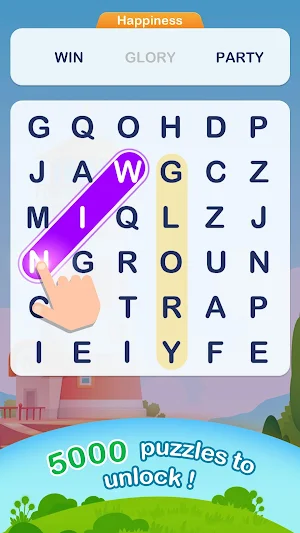 Word Search Pop - Free Fun Find & Link Brain Games Screenshot 2