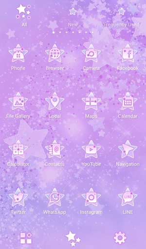 Beautiful Theme Star Fantasy Screenshot 2