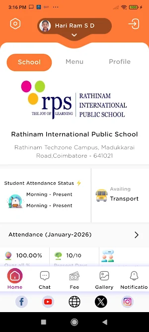 GoldenBee Global Schools Screenshot 1