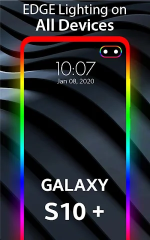 Edge Lighting - Borderlight Live Wallpaper Screenshot 0