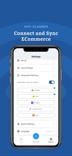 WiScanner: Barcode & Inventory Screenshot 1