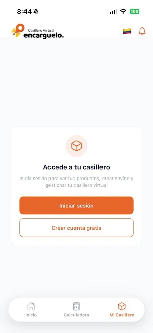Casillero virtual Encarguelo Screenshot 2