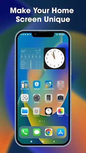 Launcher iOS 17 Screenshot 3