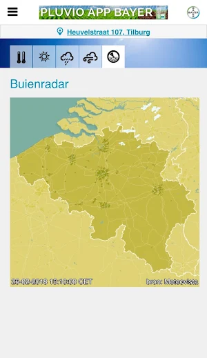 Weer Météo Bayer Screenshot 2