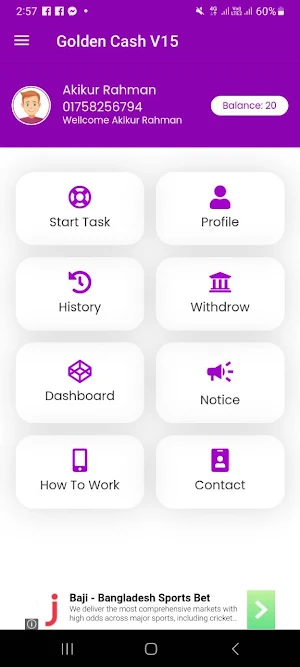 Golden Cash v15 Screenshot 0