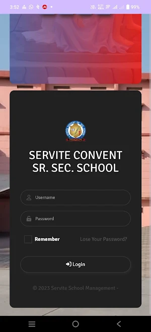 Servite School Screenshot 1