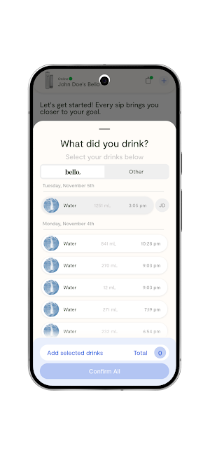 Bello Water Screenshot 1