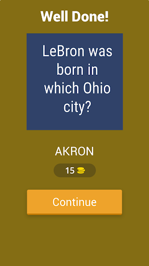 Lebron James Trivia Quiz Screenshot 1