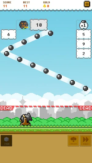 Bricks breaker cannon Screenshot 3
