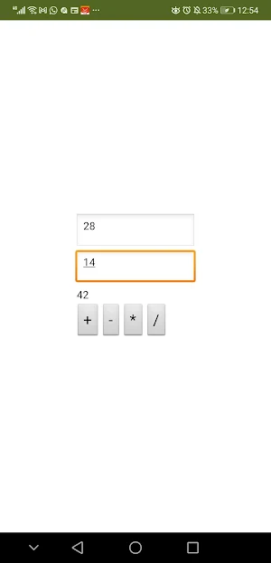 Mini Calculator Screenshot 1