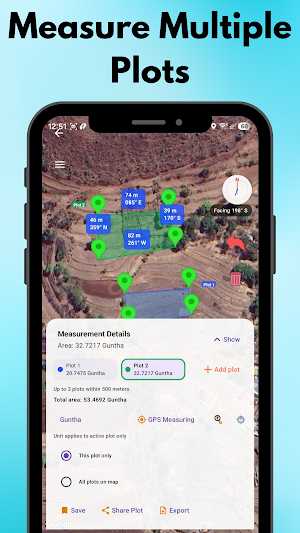 Measure My Land - Land Survey Screenshot 3