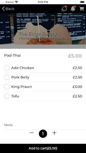 The Edge Eatery Screenshot 2