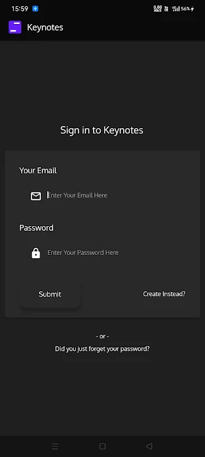 Keynotes Screenshot 0
