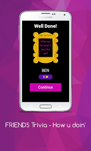 FRIENDS Trivia - How u doin' Screenshot 0