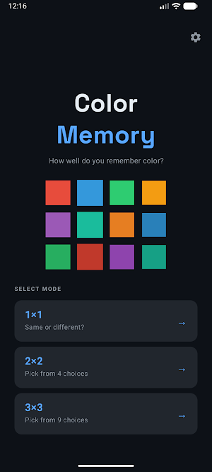 Color Memory Challenge Screenshot 0