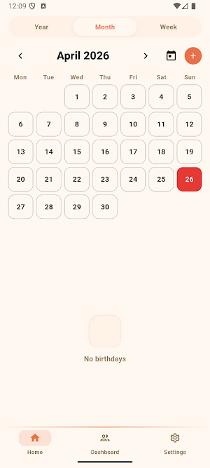 Jubilant: Birthday & Name Day Screenshot 0