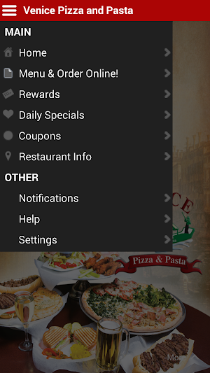 Venice Pizza and Pasta Screenshot 1
