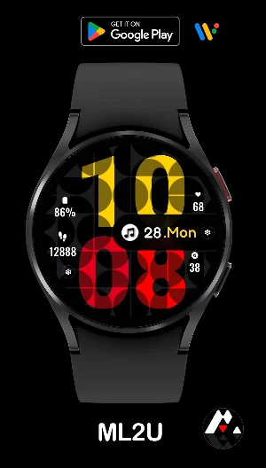 ML2U 129 Watch Face Screenshot 2