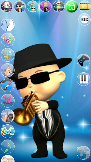 My Talking Baby Music Star Screenshot 3