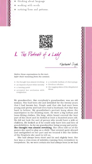 Class 11 English NCERT Book Screenshot 0