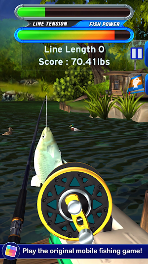 Flick Fishing: Catch Big Fish! Realistic Simulator Screenshot 2