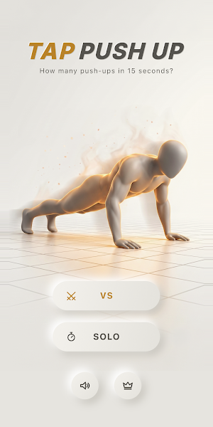 Tap Push Up - Muscle Battle Screenshot 0