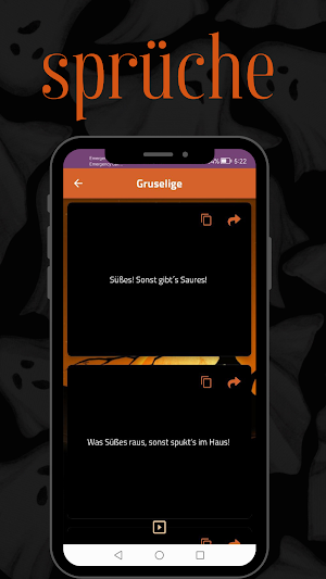halloween sprüche Screenshot 2