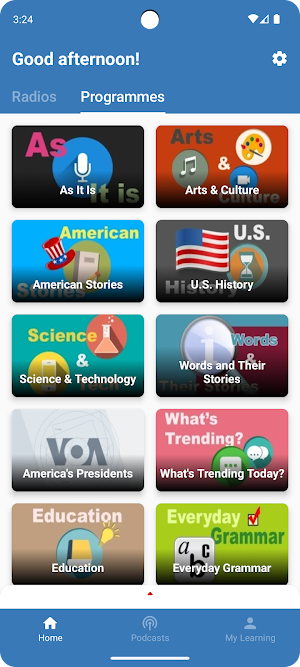 VOA Podcasts Screenshot 1