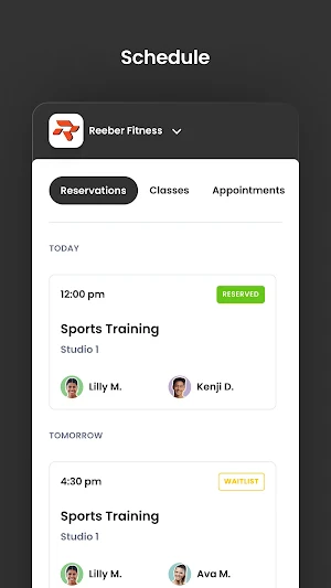 Reeber Fitness Screenshot 2