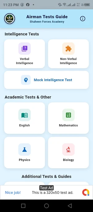 Airman Tests Guide Screenshot 2