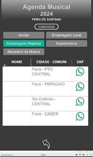Agenda Musical FSA Screenshot 3