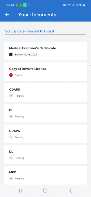DataSense Mobile Screenshot 1